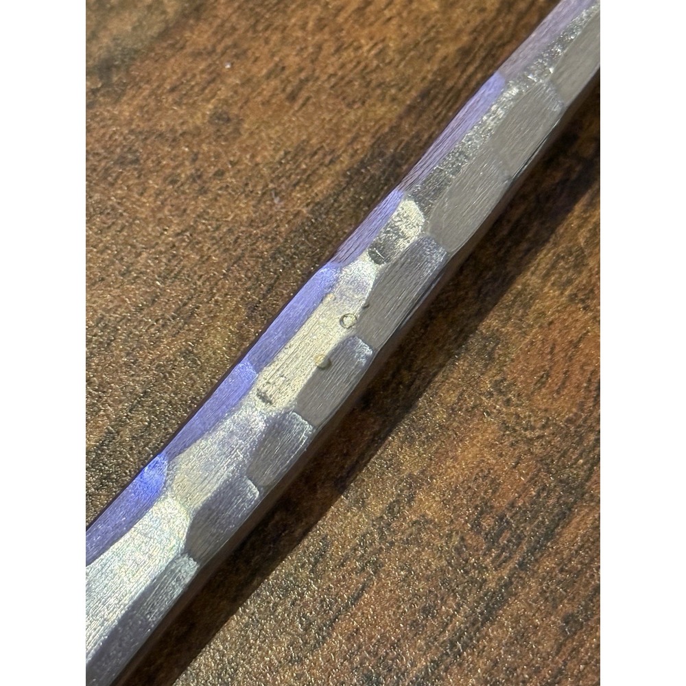 Cambridge KENILWORTH Stainless 5 Pc Set Brutalist MCM Hammered Handles - Picture 4 of 4